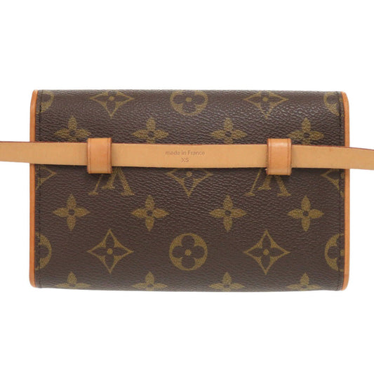 LOUIS VUITTON Waist bag M51855 Monogram canvas Brown Monogram Pochette Florentine Women Used Authentic