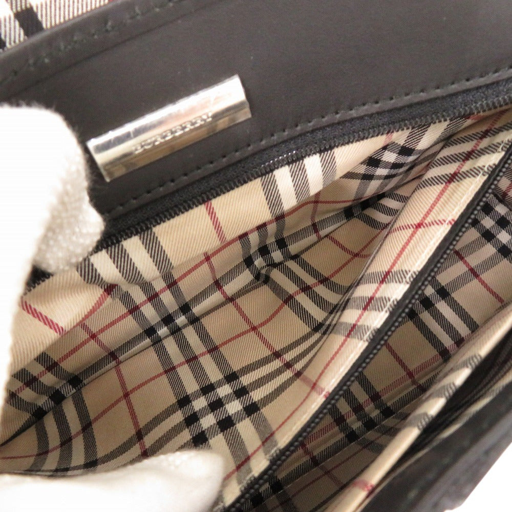 BURBERRY Shoulder Bag leather black