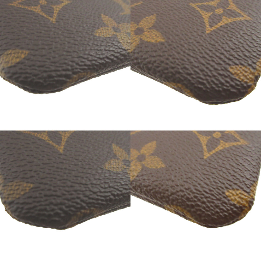 LOUIS VUITTON Coin case M62650 Monogram canvas Brown Monogram Pochette Cre