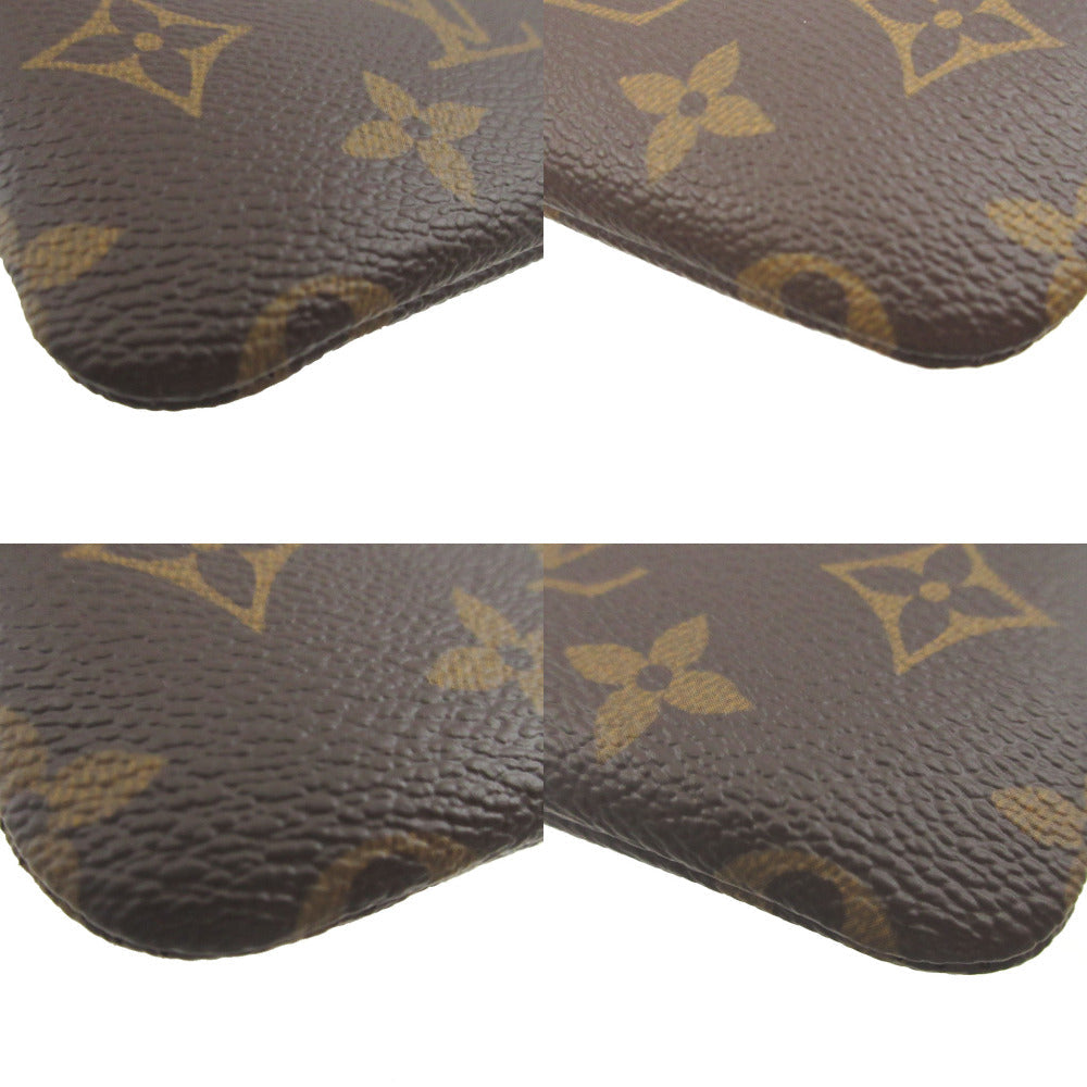 LOUIS VUITTON Coin case M62650 Monogram canvas Brown Monogram Pochette Cre