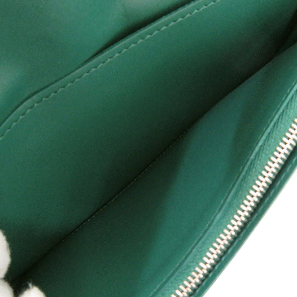 LOUIS VUITTON Long Wallet Purse M82279 leather green LV Aerogram Portefeuille Blaza NM mens Used Authentic