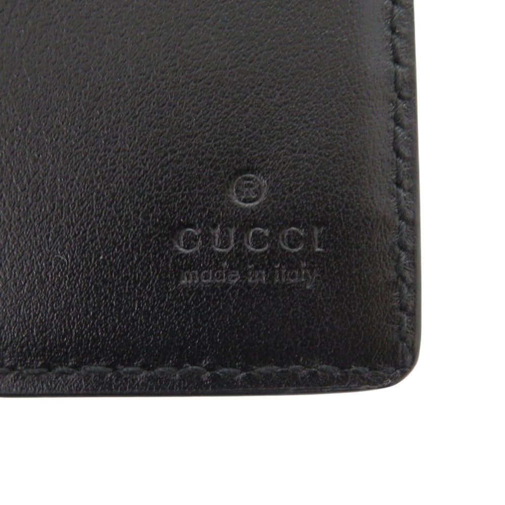 GUCCI Bifold Wallet 676656 leather black