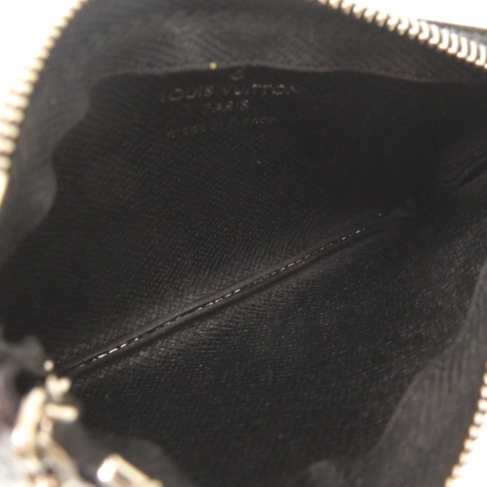 LOUIS VUITTON Coin case N60155 Damier Grafitto Canvas black Damier Graphite Pochette Cre