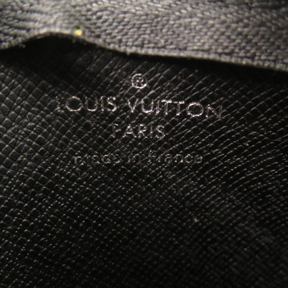 LOUIS VUITTON Coin case N60155 Damier Grafitto Canvas black Damier Graphite Pochette Cre