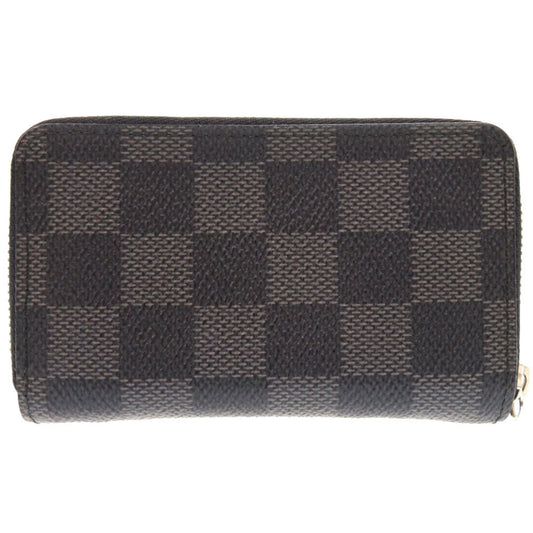 LOUIS VUITTON Coin case N630 Damier Grafitto Canvas gray Damier Graphite Zip around purse