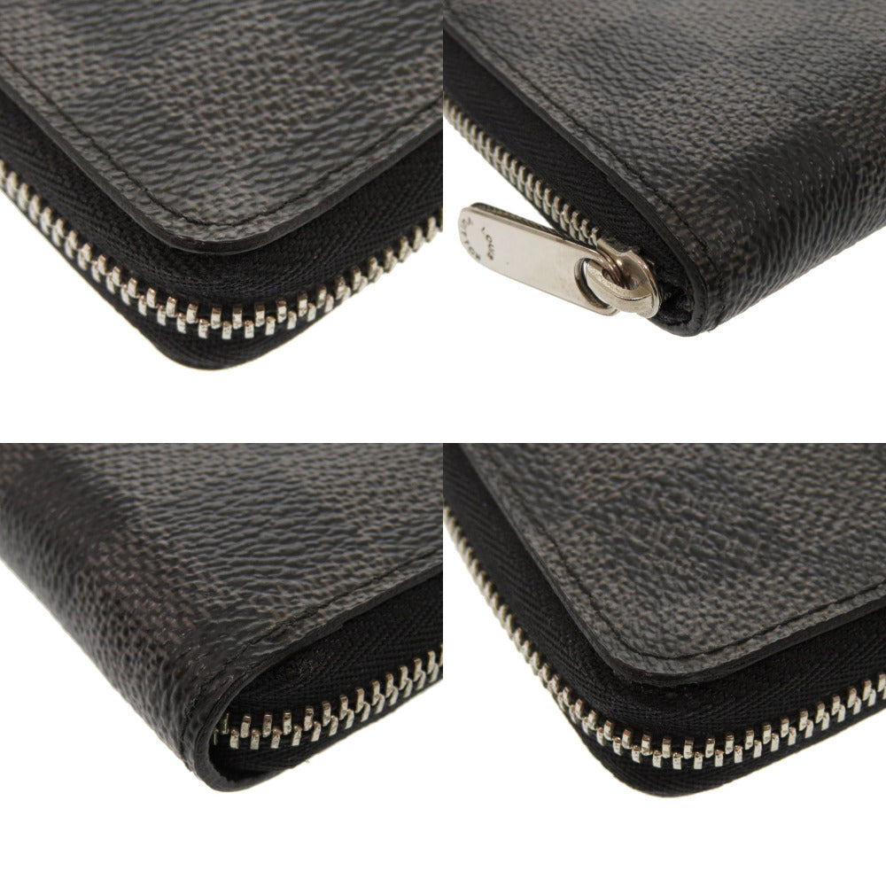 LOUIS VUITTON Coin case N630 Damier Grafitto Canvas gray Damier Graphite Zip around purse