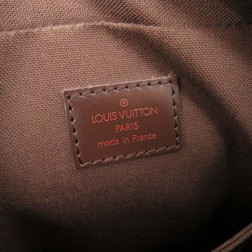 LOUIS VUITTON Shoulder Bag N41442 Damier canvas Brown Damier Olaf PM Women Used Authentic