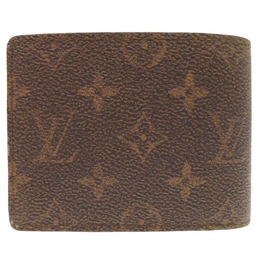 LOUIS VUITTON Bifold Wallet M11716 Monogram canvas Brown Portefeuille Multripru