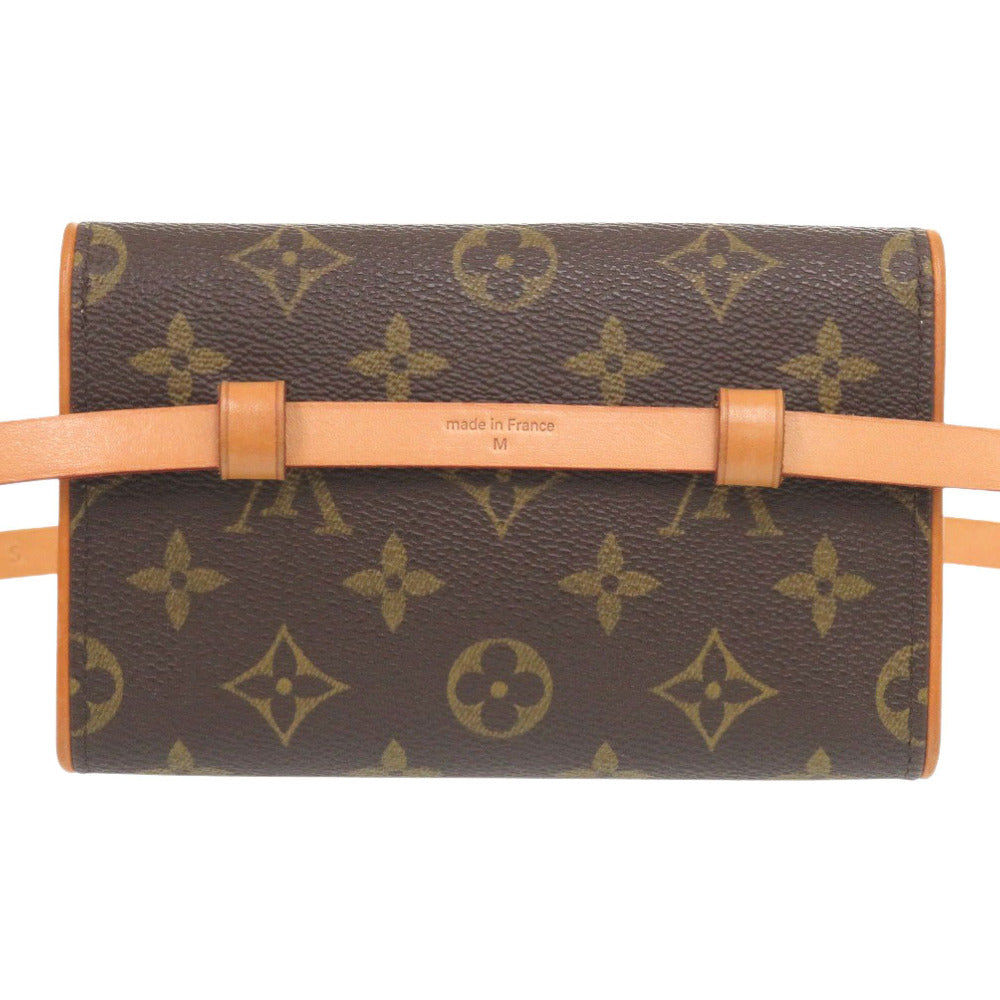 LOUIS VUITTON Waist bag M51855 Monogram canvas Brown Monogram Pochette Florentine Women Used Authentic