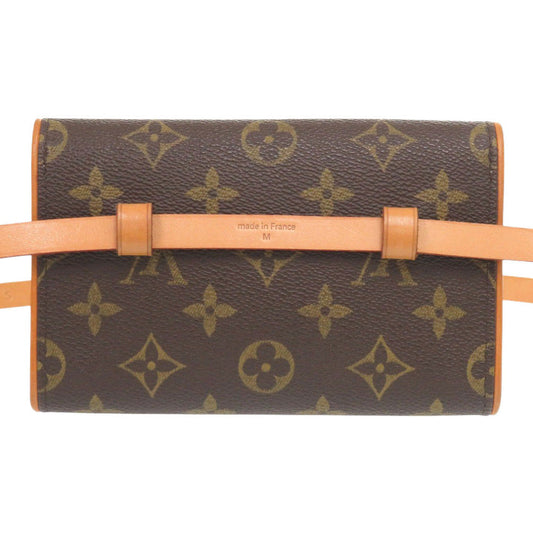 LOUIS VUITTON Waist bag M51855 Monogram canvas Brown Monogram Pochette Florentine Women Used Authentic