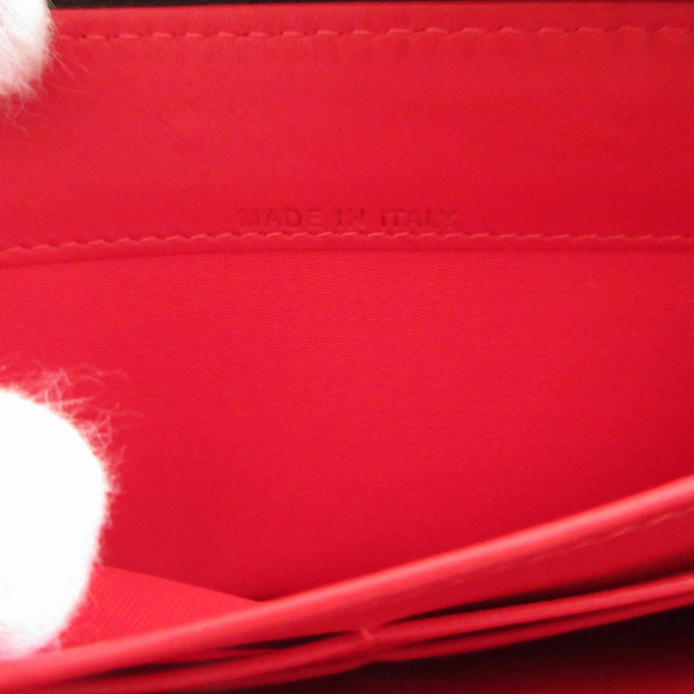 Christian Louboutin Long Wallet Purse leather blue