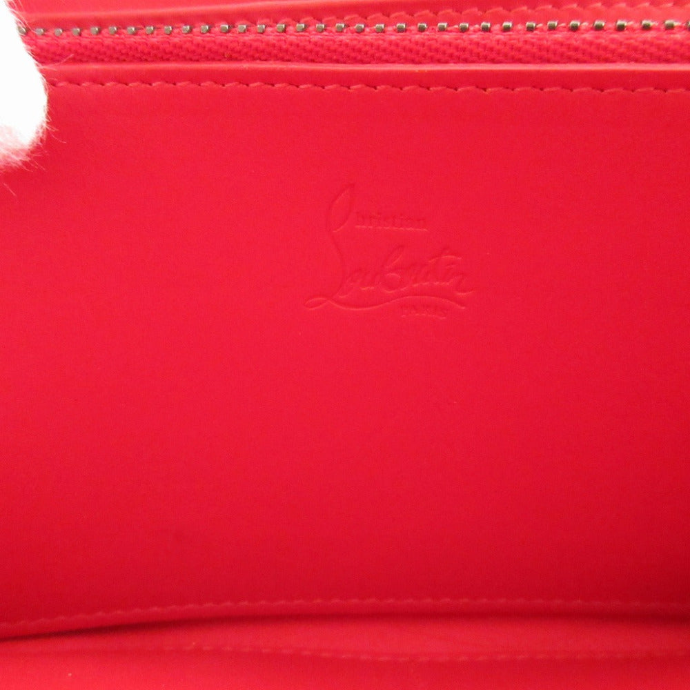 Christian Louboutin Long Wallet Purse leather blue