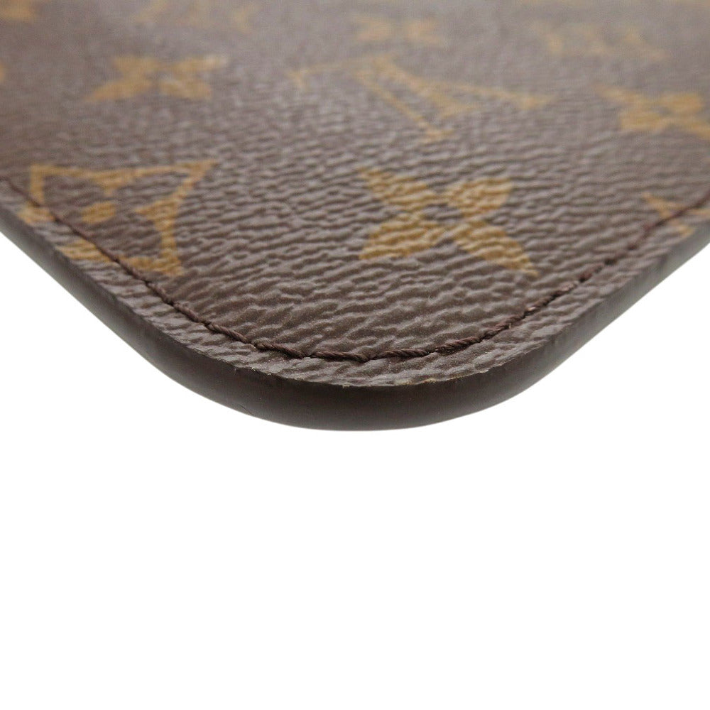 LOUIS VUITTON Pouch Monogram canvas Brown Monogram Neverfull Pouch for MM/GM