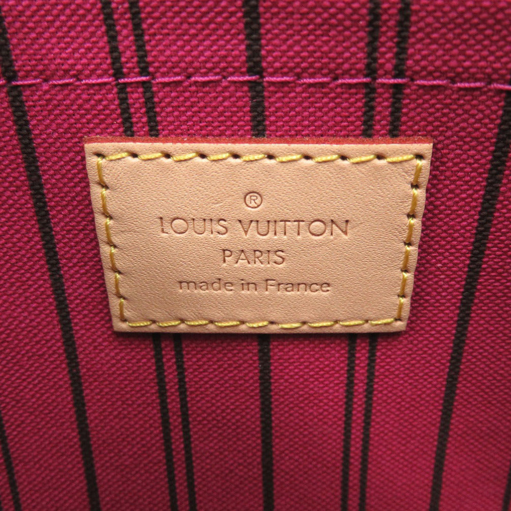 LOUIS VUITTON Pouch Monogram canvas Brown Monogram Neverfull Pouch for MM/GM