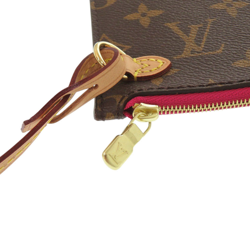 LOUIS VUITTON Pouch Monogram canvas Brown Monogram Neverfull Pouch for MM/GM