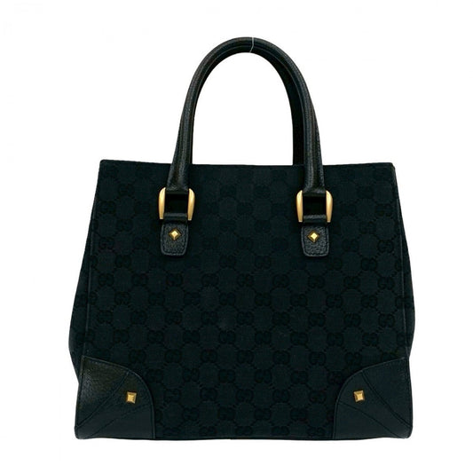 GUCCI Tote Bag leather black