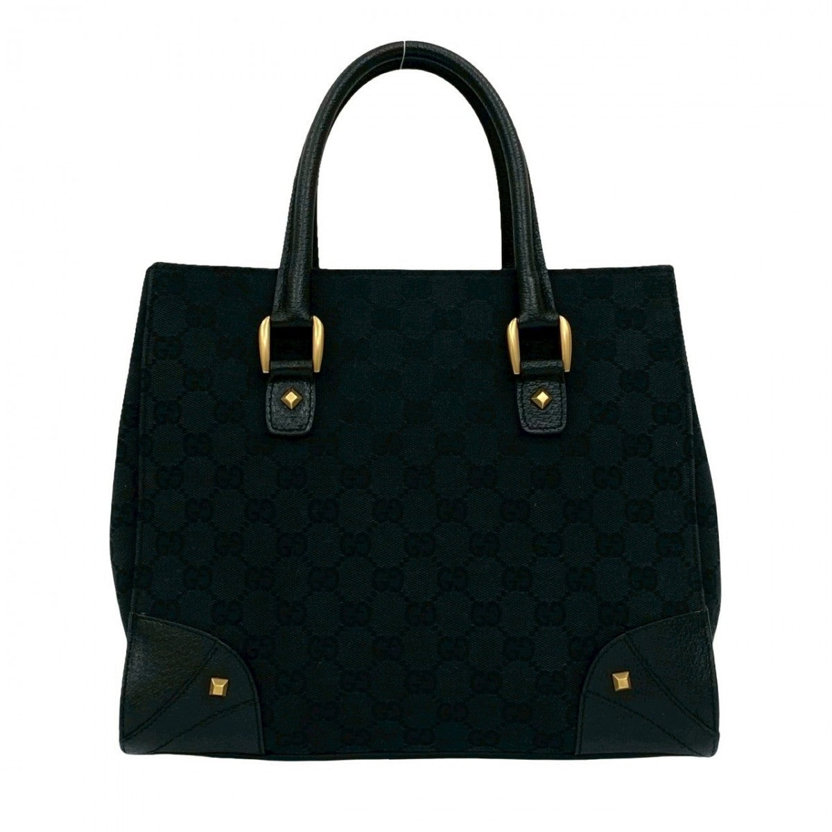 GUCCI Tote Bag leather black