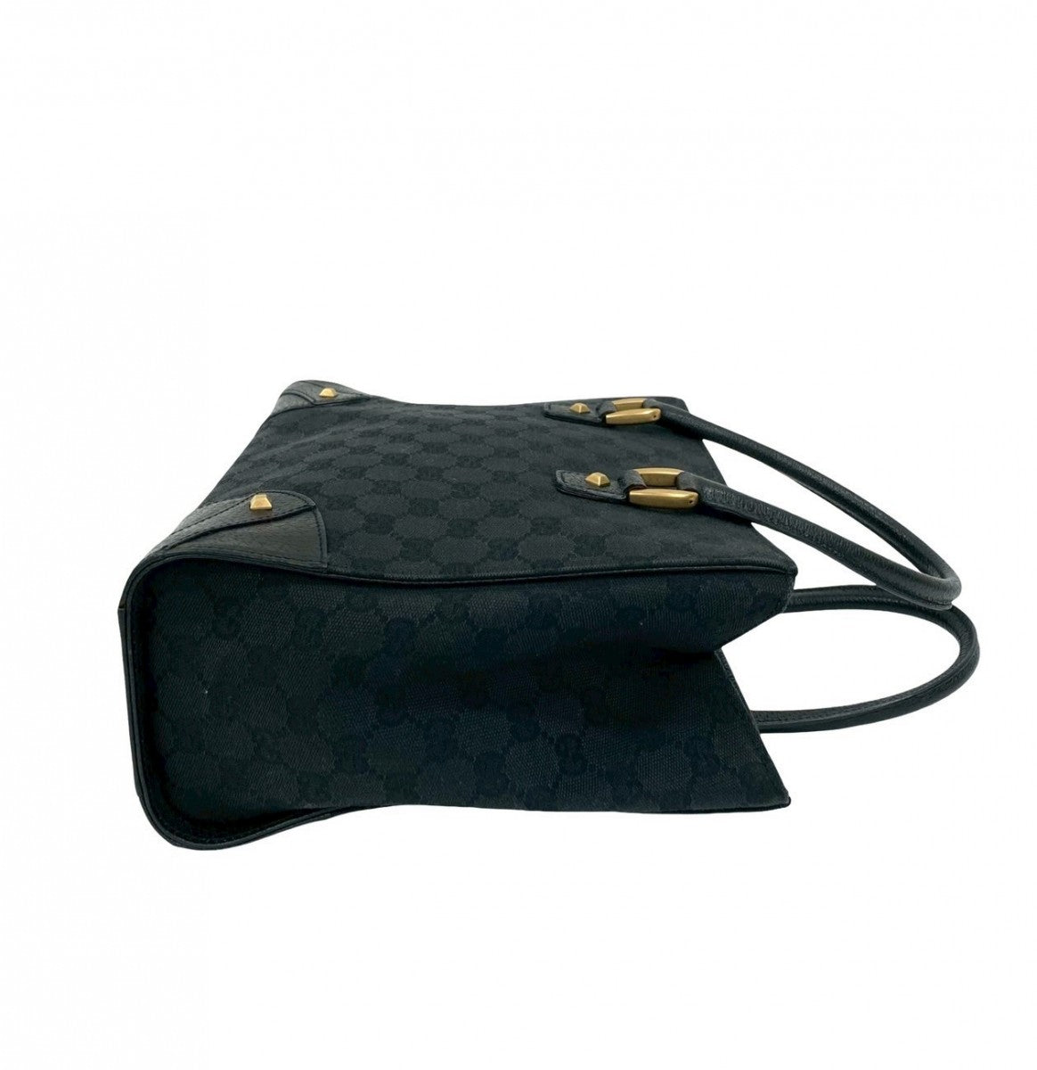 GUCCI Tote Bag leather black