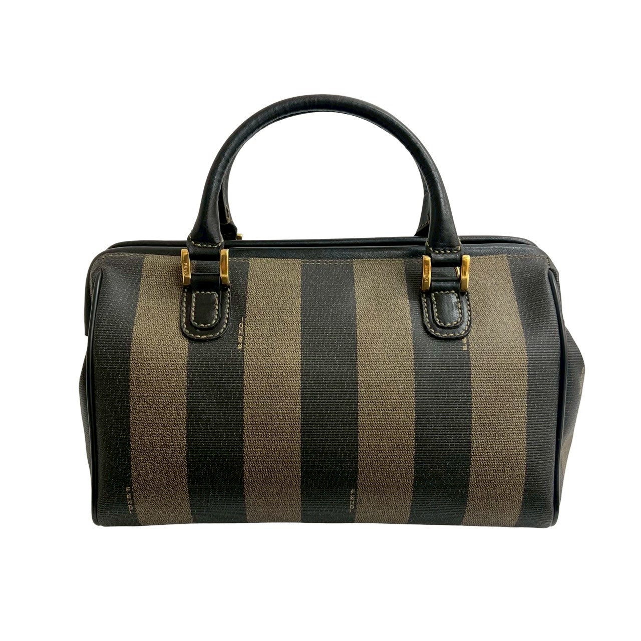 FENDI Handbag leather black