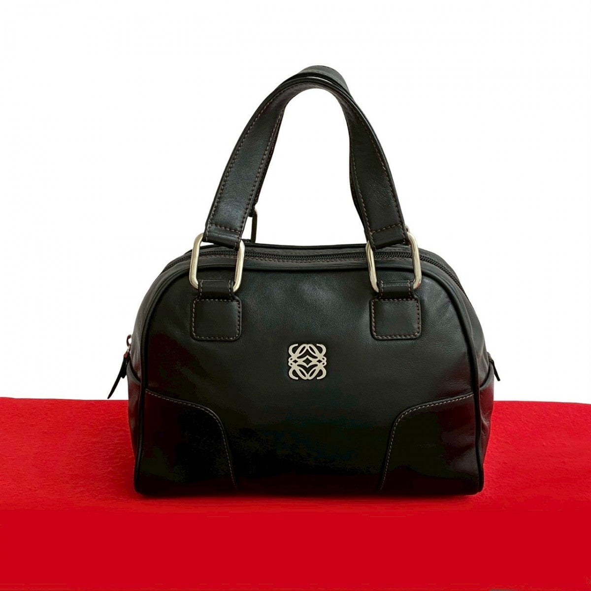 LOEWE Handbag leather black