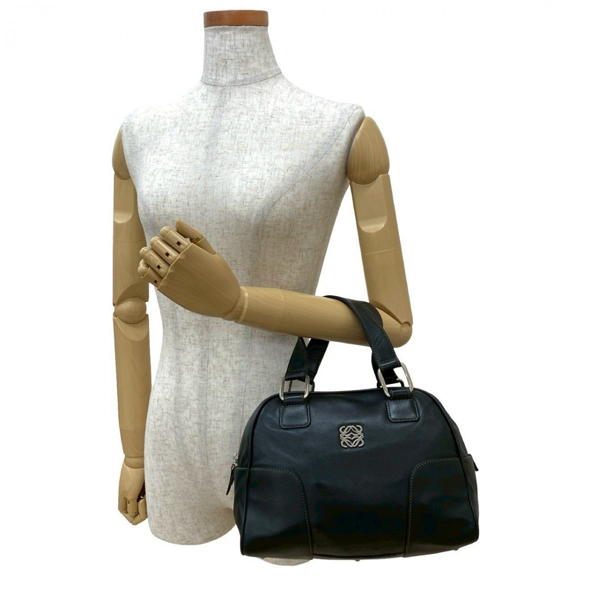 LOEWE Handbag leather black