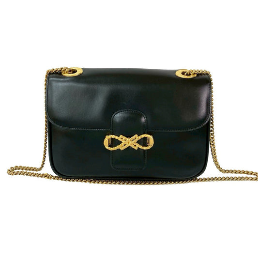 CELINE Shoulder Bag Calfskin black