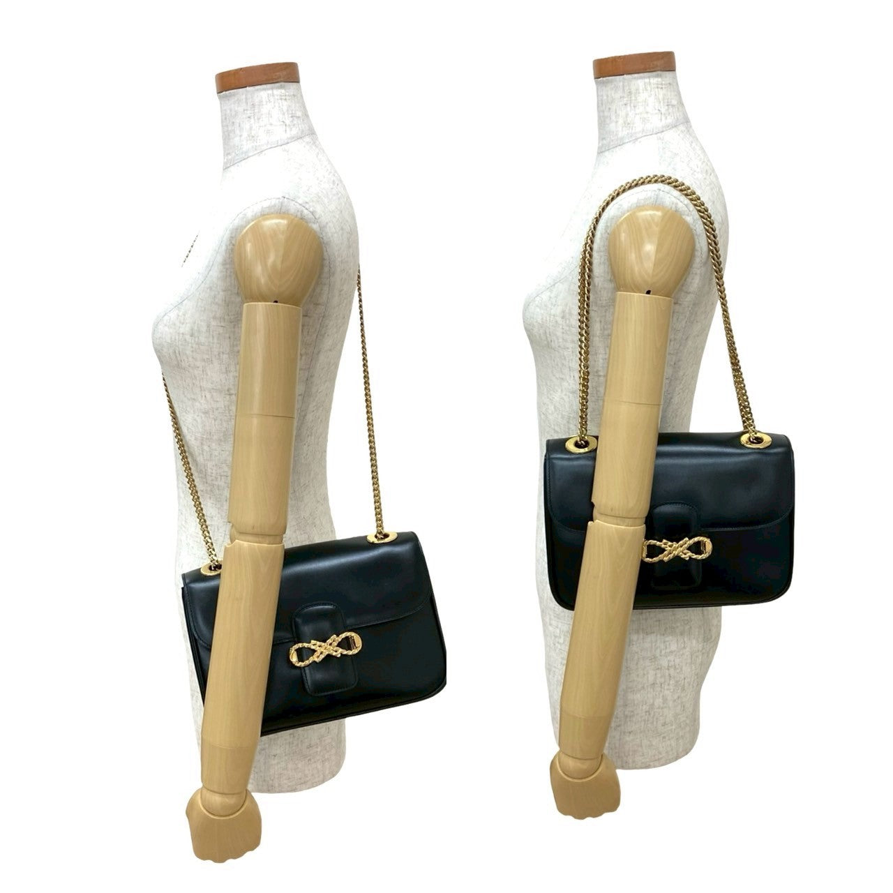 CELINE Shoulder Bag Calfskin black