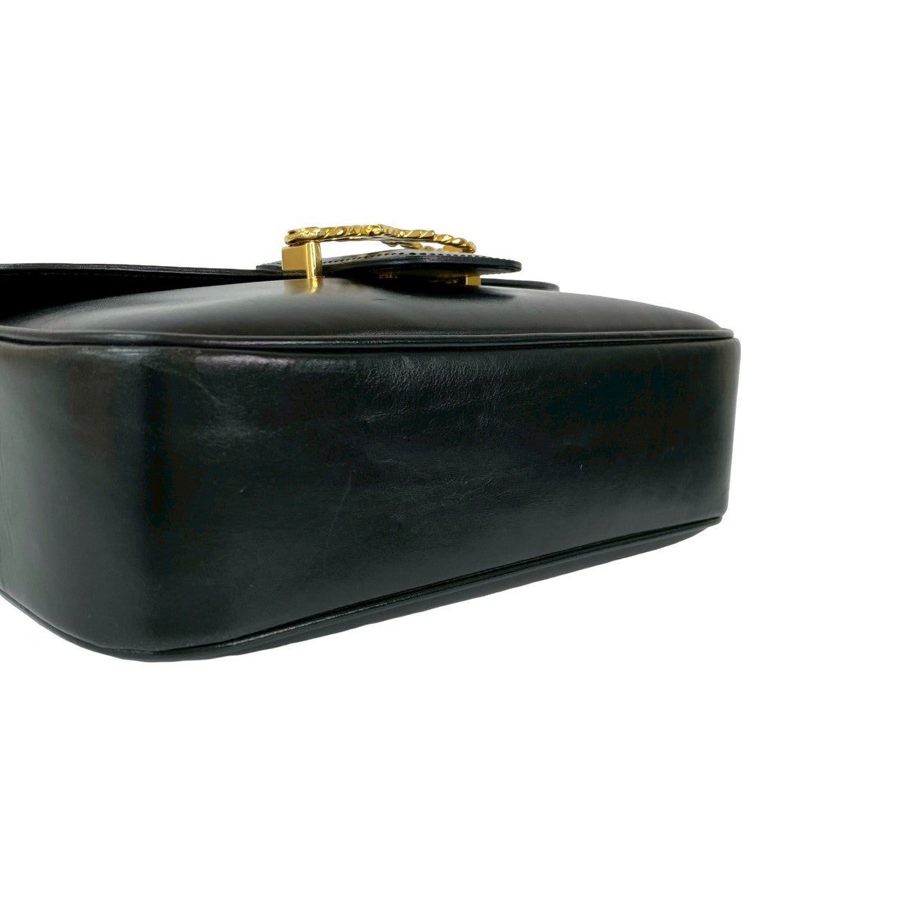 CELINE Shoulder Bag Calfskin black