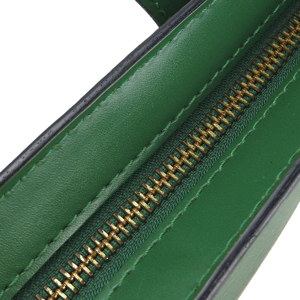 LOUIS VUITTON Handbag M52274 Epi Leather green Sun jack Women Used Authentic