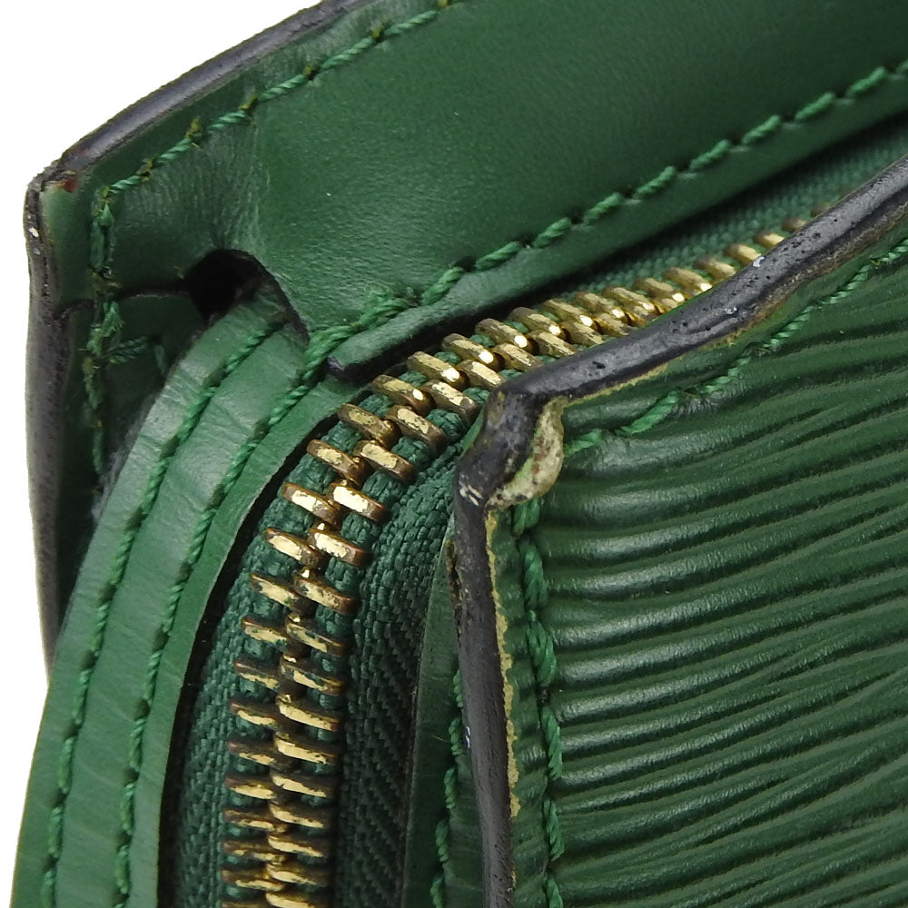 LOUIS VUITTON Handbag M52274 Epi Leather green Sun jack Women Used Authentic