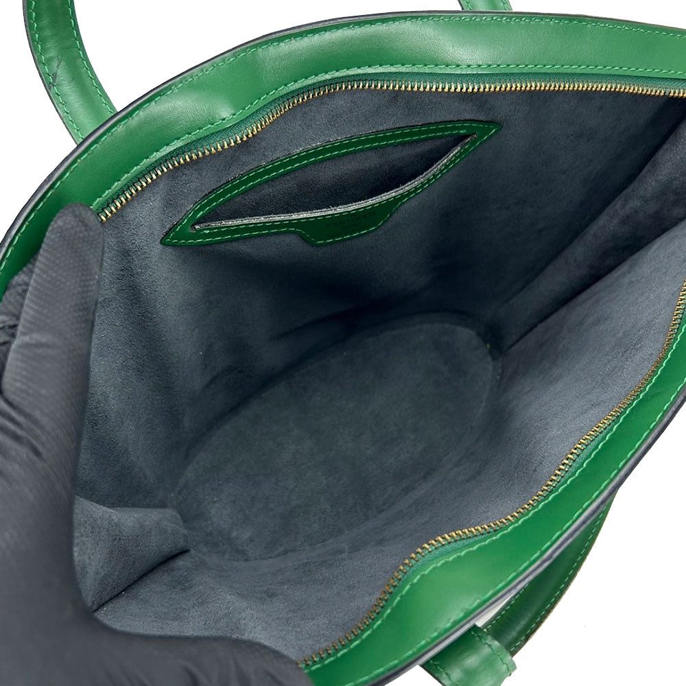 LOUIS VUITTON Handbag M52274 Epi Leather green Sun jack Women Used Authentic