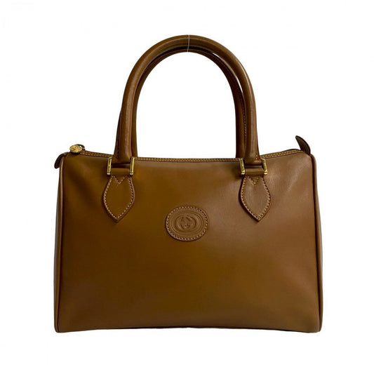 GUCCI Handbag leather Brown