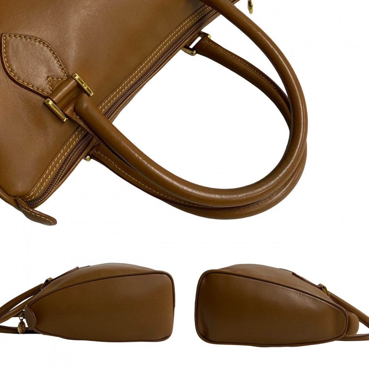 GUCCI Handbag leather Brown