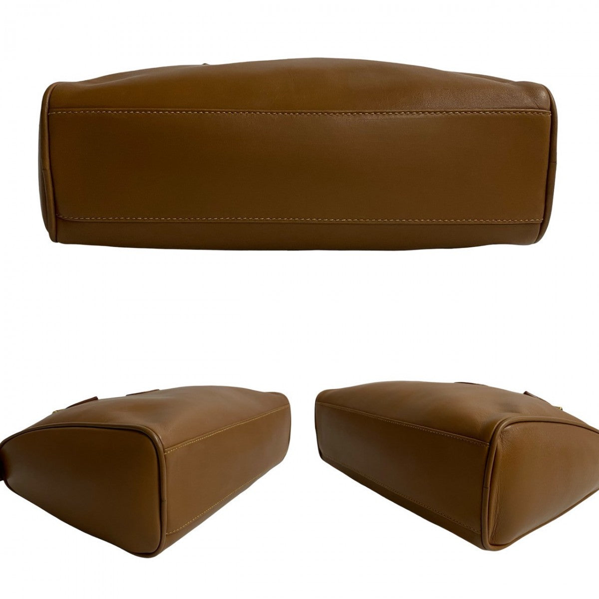 GUCCI Handbag leather Brown
