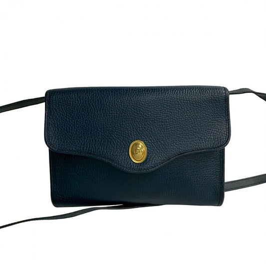 Dior Shoulder Bag leather Navy