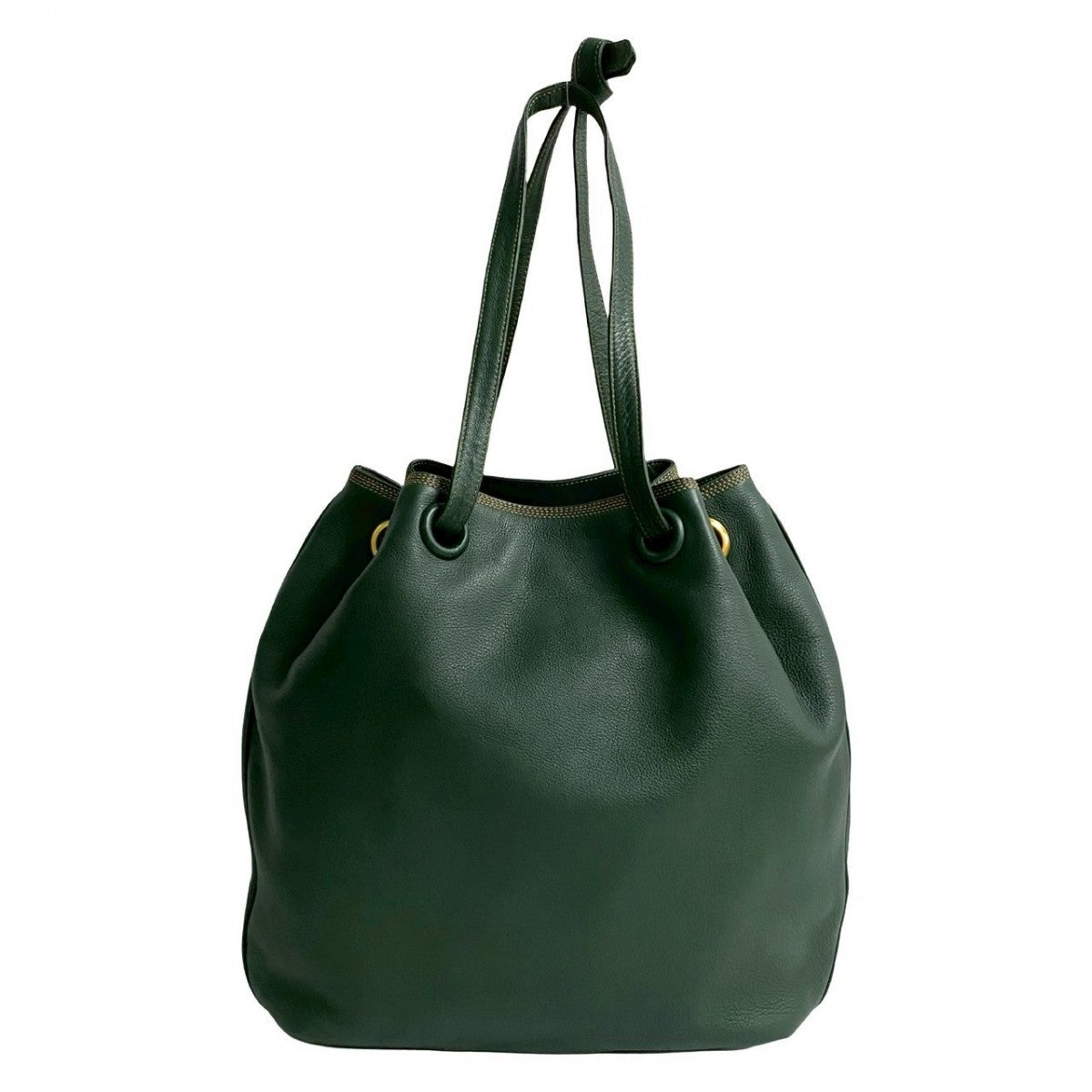 LOEWE Shoulder Bag leather green