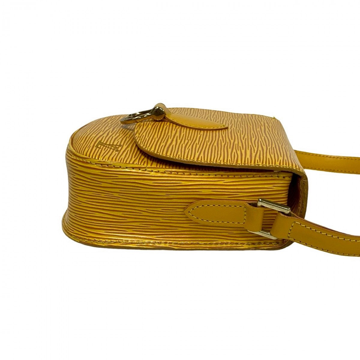 LOUIS VUITTON Shoulder Bag M52219 Epi Leather yellow Epi Mini Saint-Cloud Women Used Authentic