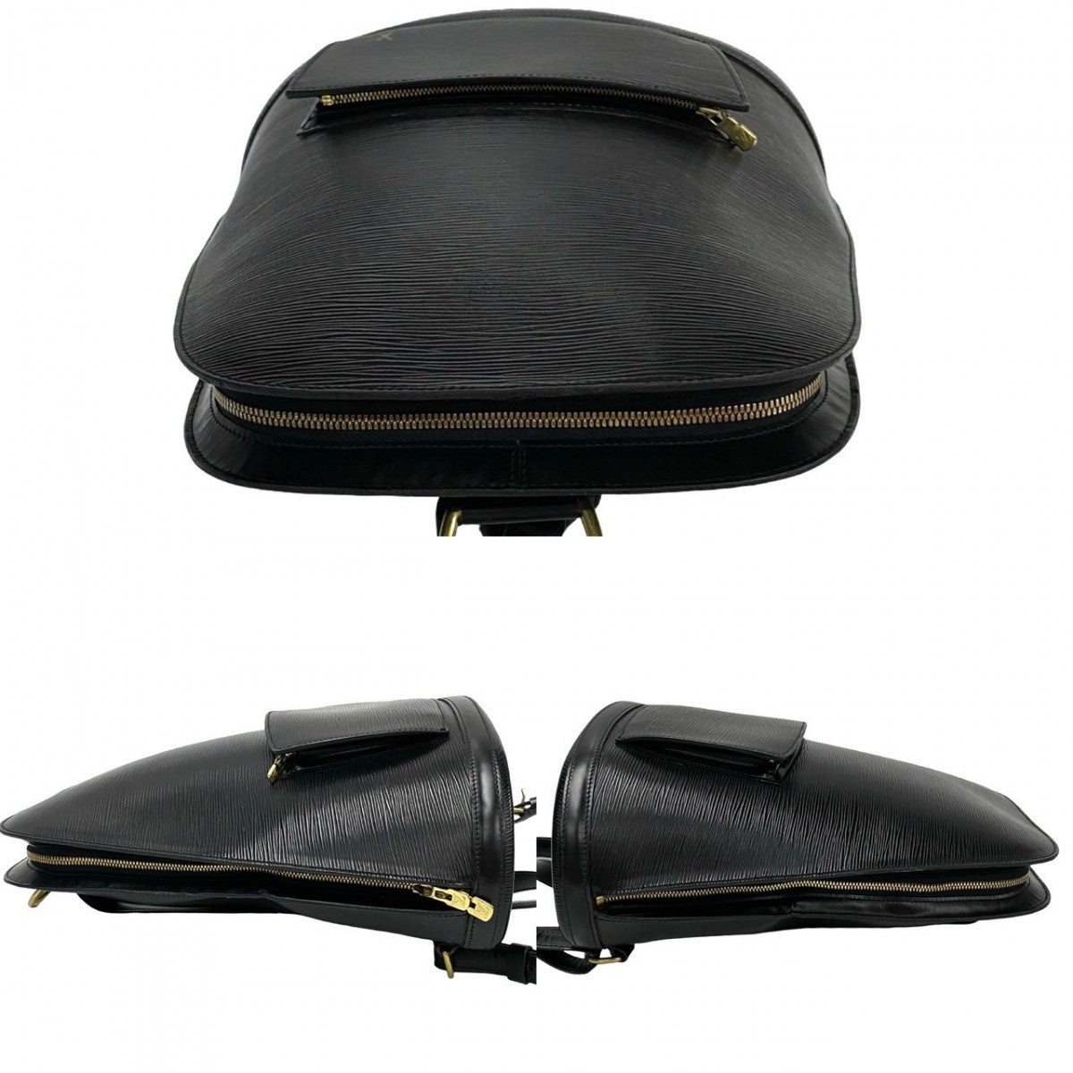 LOUIS VUITTON Backpack M52292 Epi Leather black Epi Coblanc Women Used Authentic
