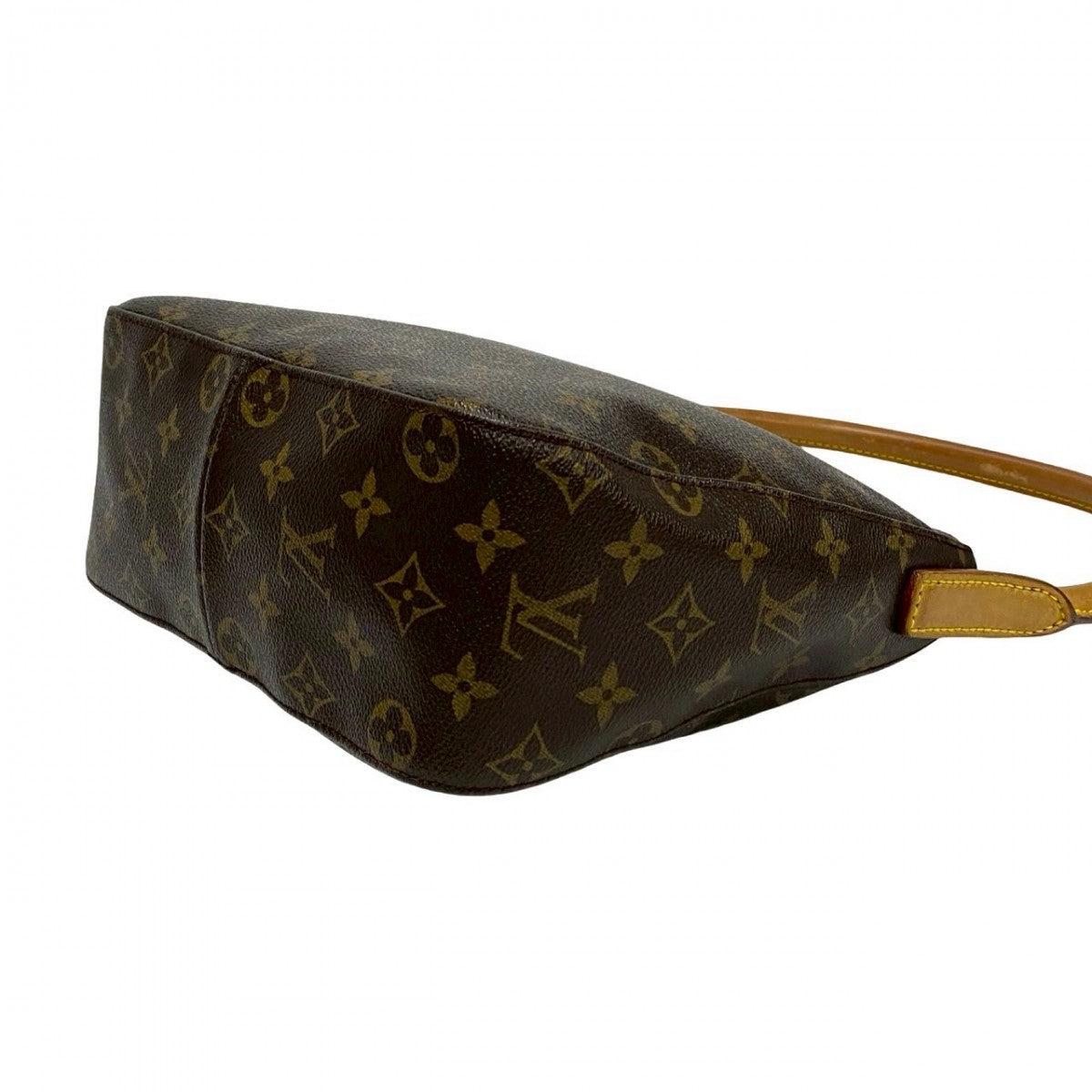 LOUIS VUITTON Handbag M51146 leather Brown Monogram LoopingMM