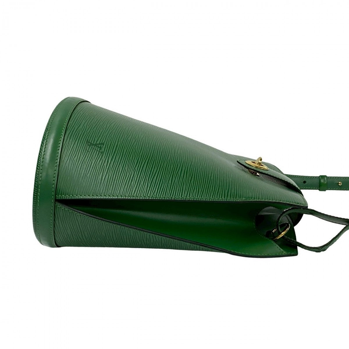 LOUIS VUITTON Shoulder Bag M52254 leather green Epi Cluny Women Used Authentic