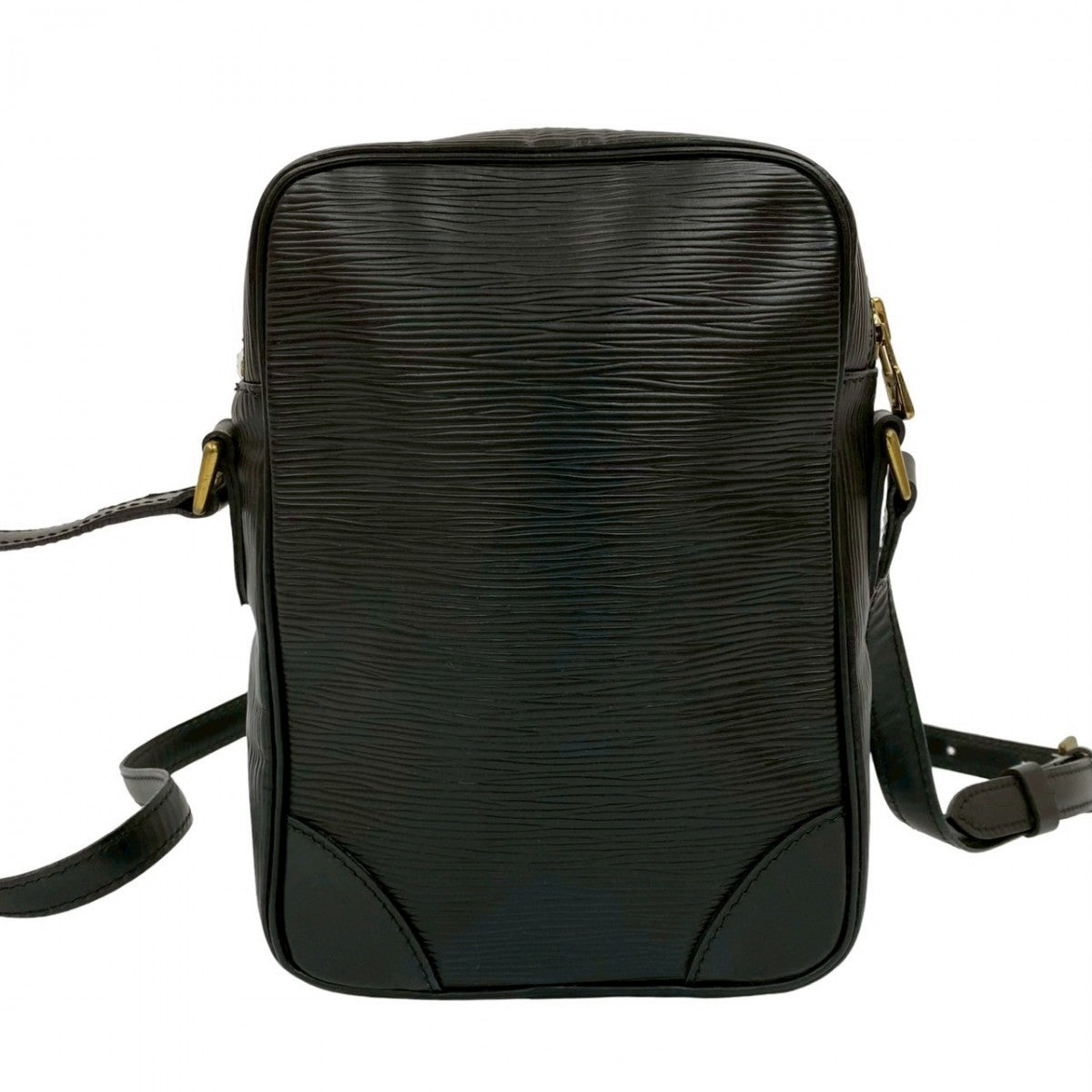 LOUIS VUITTON Shoulder Bag M45632 Epi Leather black Epi Danube