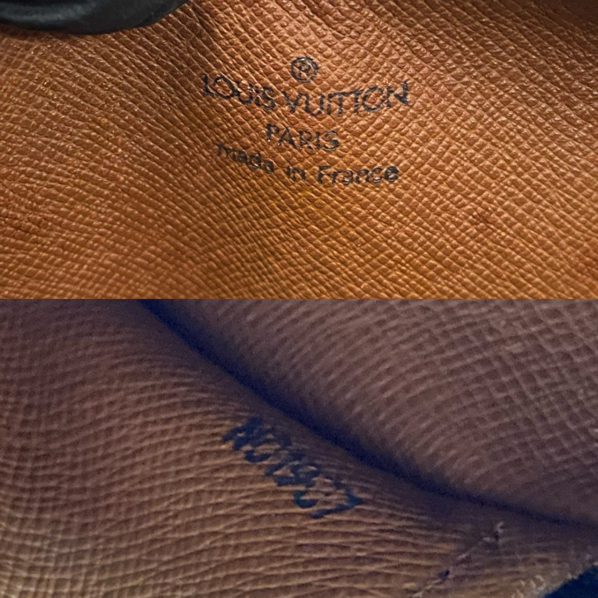 LOUIS VUITTON Handbag M51366 leather Brown Old and old Monogram Papillon26 Women Used Authentic