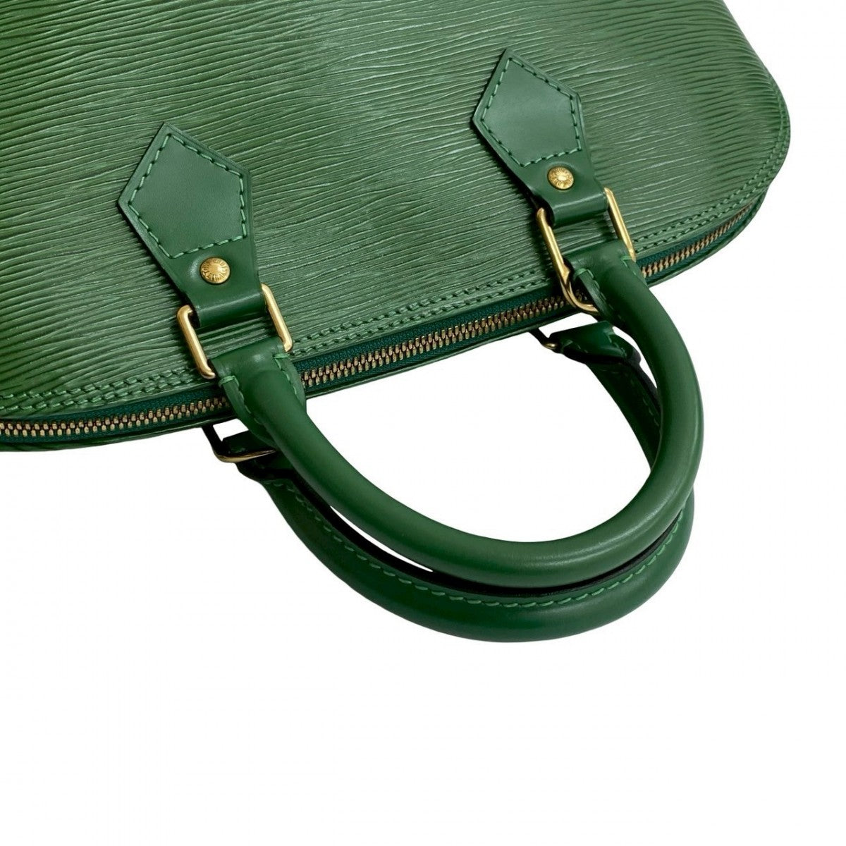 LOUIS VUITTON Handbag M52144 Epi Leather green Epi Alma Women Used Authentic