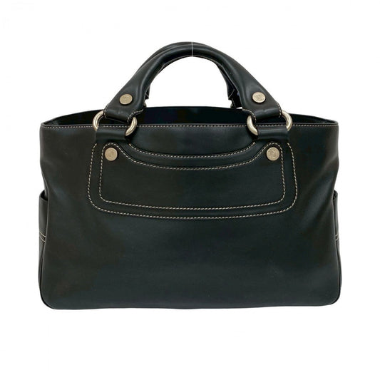 CELINE Handbag leather black Boogie back
