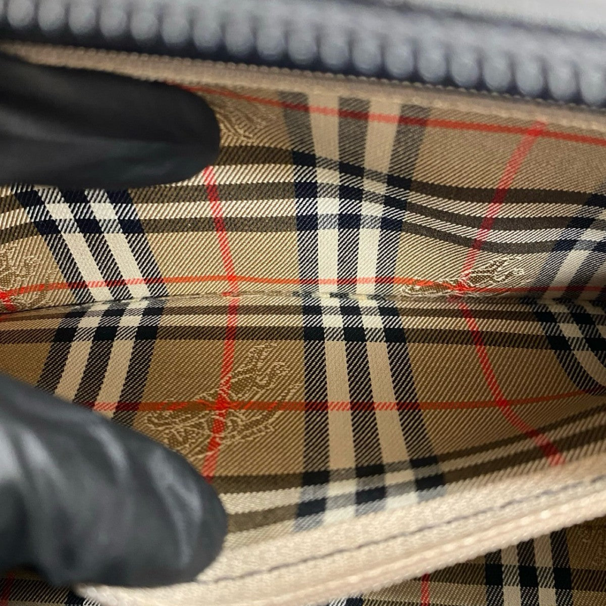 BURBERRY Handbag leather black