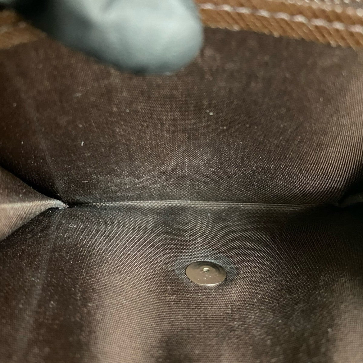 BURBERRY Tri-fold wallet leather Brown