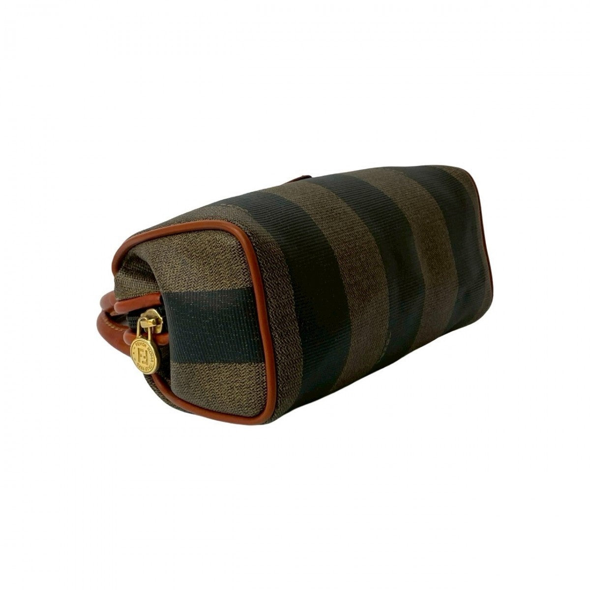 FENDI Shoulder Bag leather Brown