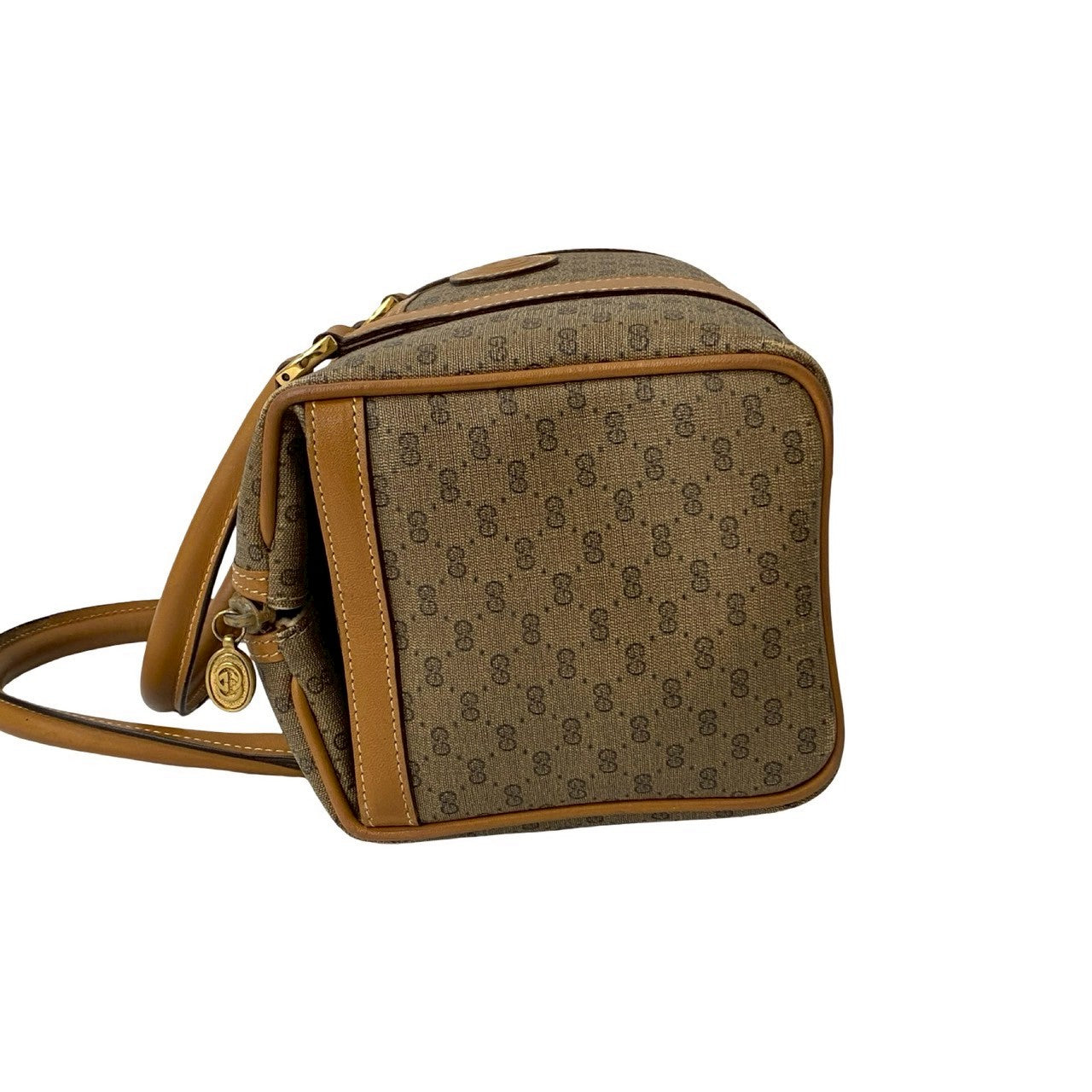 GUCCI Handbag leather Brown