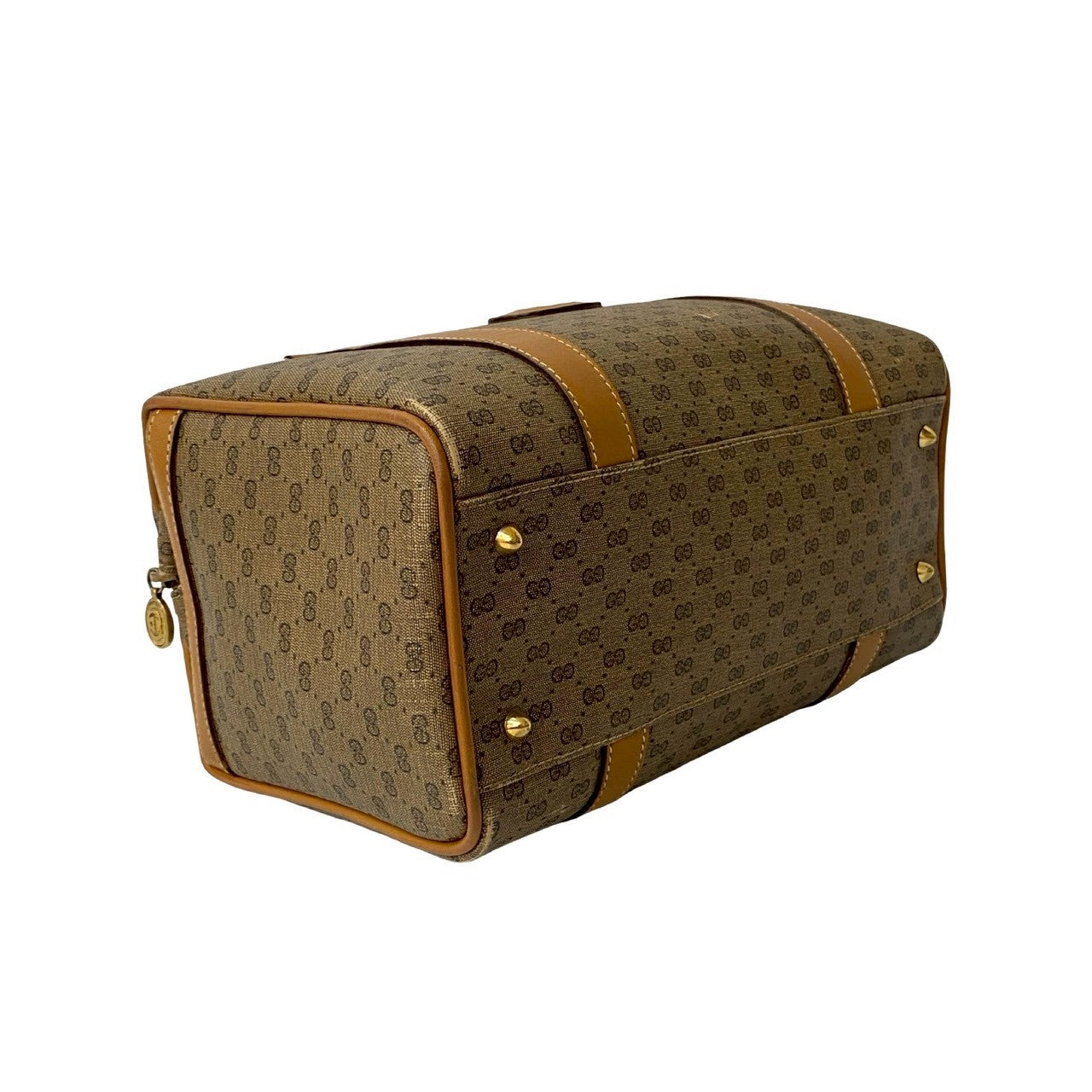 GUCCI Handbag leather Brown