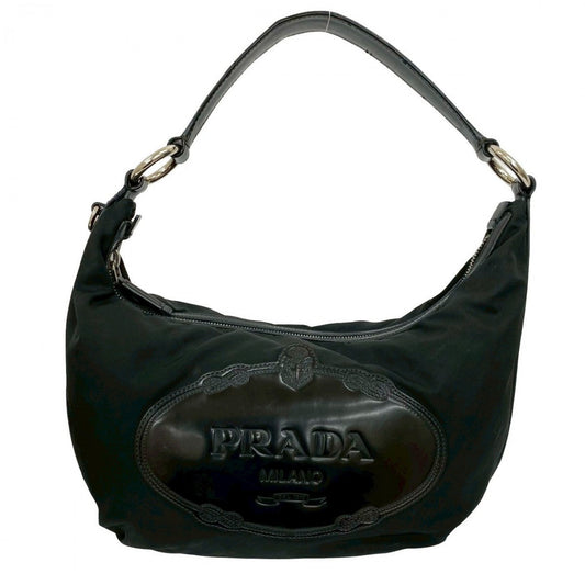 PRADA Handbag Nylon black